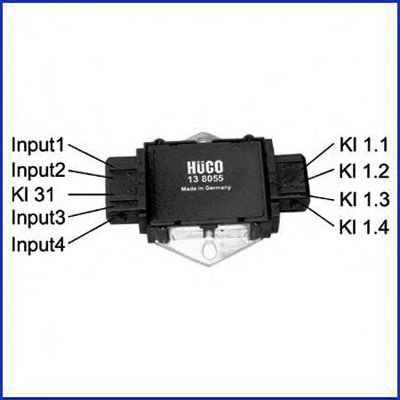 Comutator aprindere AUDI A3 (8L1) (1996 - 2003) HITACHI 138055 piesa NOUA