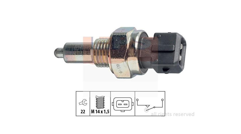 Comutator becuri marsarier / marsarier / marsarier Peugeot 205 Mk II (20A/C) 1987-1998 #2 008621161