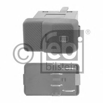 Comutator, incalzire luneta VW TRANSPORTER IV bus (70XB, 70XC, 7DB, 7DW, 7DK) (1990 - 2003) FEBI BIL...