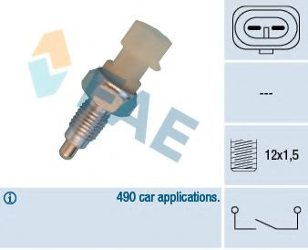 Comutator, lampa marsarier CHEVROLET KALOS Limuzina (2005 - 2016) FAE 40830 piesa NOUA