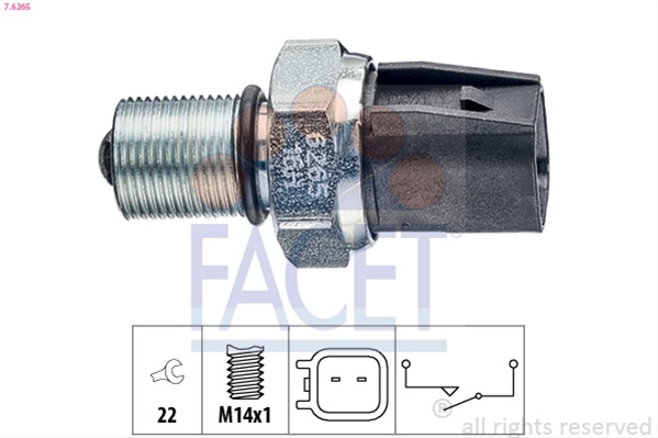 Comutator, Lampa Marsarier Facet Ford 7.6265