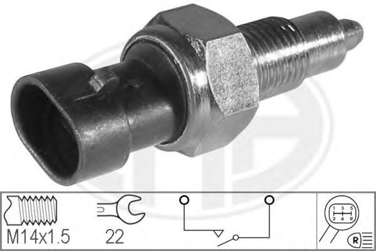 Comutator, lampa marsarier FIAT DOBLO Microbus (223, 119) (2001 - 2016) ERA 330243 piesa NOUA