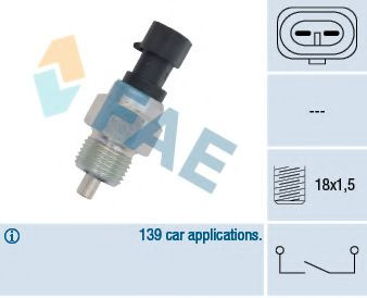 Comutator, lampa marsarier FIAT IDEA (350) (2003 - 2016) FAE 40490 piesa NOUA