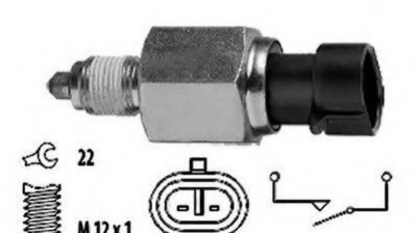 Comutator, lampa marsarier FIAT IDEA (350) (2003 - 2016) MEAT & DORIA 36033 piesa NOUA