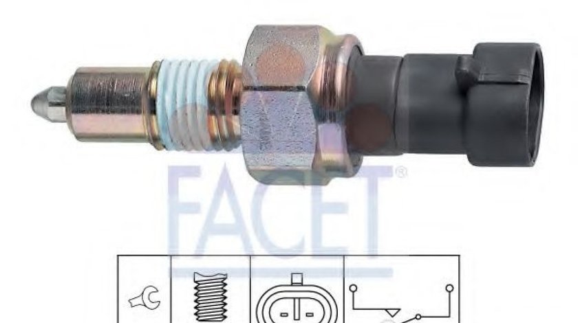 Comutator, lampa marsarier FIAT PUNTO (188) (1999 - 2016) FACET 7.6067 piesa NOUA