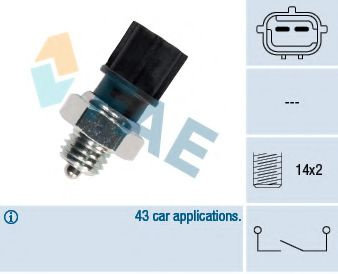 Comutator, lampa marsarier KIA SORENTO I (JC) (2002 - 2009) FAE 40895 piesa NOUA