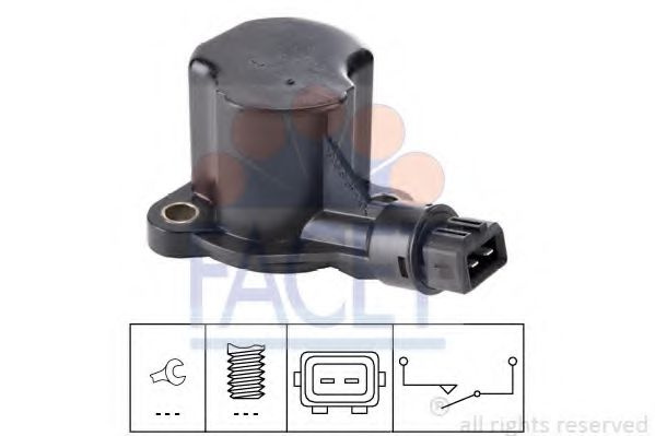 Comutator, lampa marsarier SEAT IBIZA II (6K1) (1993 - 1999) FACET 7.6193 piesa NOUA