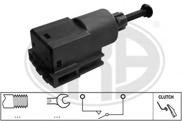 Comutator lumini frana AUDI A4 Cabriolet (8H7, B6, 8HE, B7) (2002 - 2009) ERA 330725 piesa NOUA