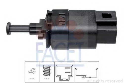 Comutator lumini frana CHEVROLET AVEO Limuzina (T250, T255) (2005 - 2016) FACET 7.1251 piesa NOUA