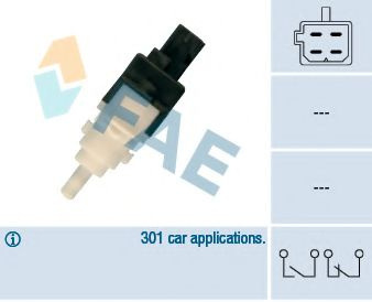 Comutator lumini frana FIAT STILO (192) (2001 - 2010) FAE 24413 piesa NOUA