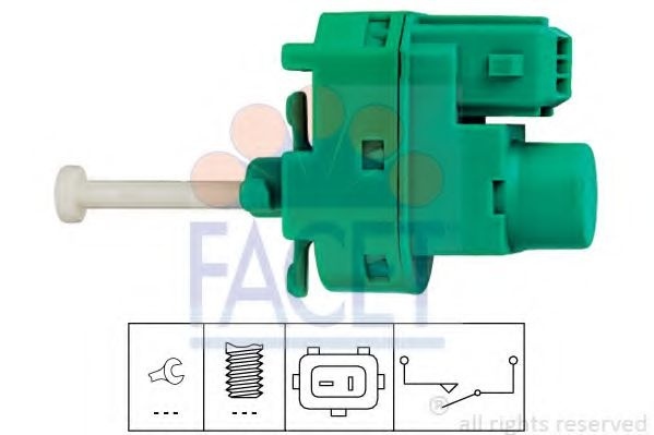 Comutator lumini frana FORD MONDEO II (BAP) (1996 - 2000) FACET 7.1137 piesa NOUA