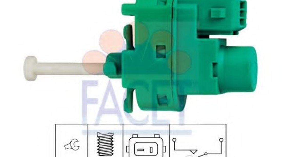 Comutator lumini frana JAGUAR X-TYPE (CF1) (2001 - 2009) FACET 7.1137 piesa NOUA