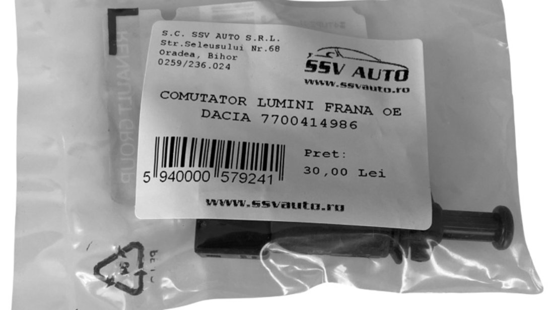 Comutator Lumini Frana Oe Renault Scenic 1 1999-2005 7700414986