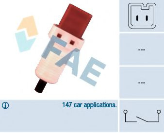 Comutator lumini frana PEUGEOT 607 (9D, 9U) (2000 - 2016) FAE 24896 piesa NOUA