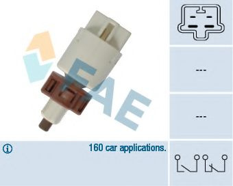 Comutator lumini frana SUZUKI SX4 (EY, GY) (2006 - 2016) FAE 24691 piesa NOUA