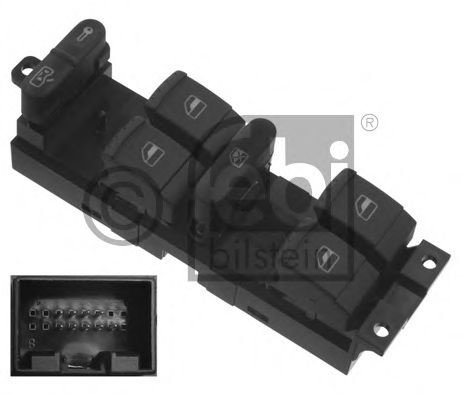 Comutator,macara geam VW PASSAT (3B2) (1996 - 2001) FEBI BILSTEIN 37644 piesa NOUA