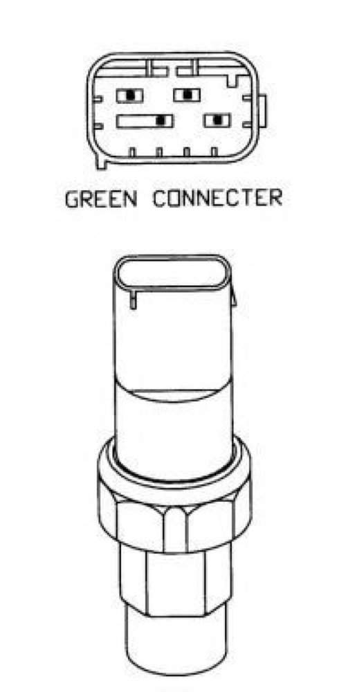 Comutator presiune, aer conditionat BMW Seria 5 (E39) (1995 - 2003) NRF 38925 piesa NOUA