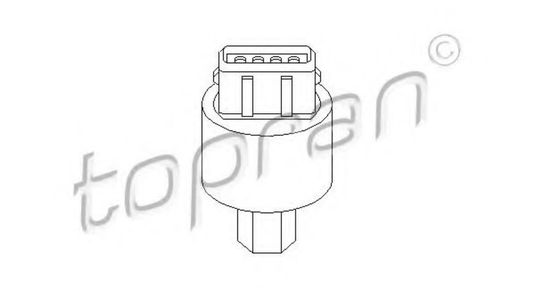 Comutator presiune, aer conditionat OPEL ASTRA F Combi (51, 52) (1991 - 1998) TOPRAN 205 942 piesa NOUA