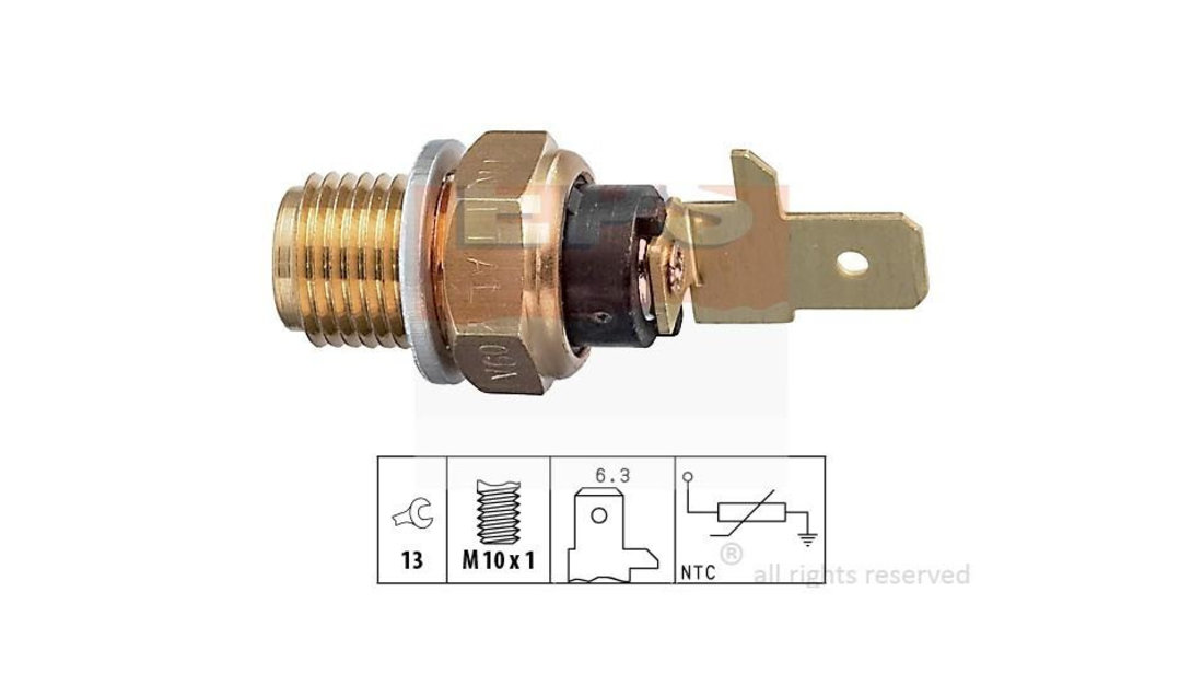 Comutator presiune ulei Volkswagen VW CORRADO (53I) 1987-1995 #2 009107691