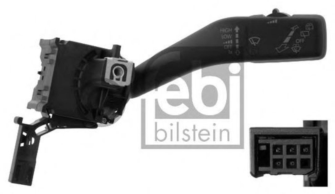 Comutator stergator VW CADDY III Caroserie (2KA, 2KH, 2CA, 2CH) (2004 - 2016) FEBI BILSTEIN 36761 piesa NOUA