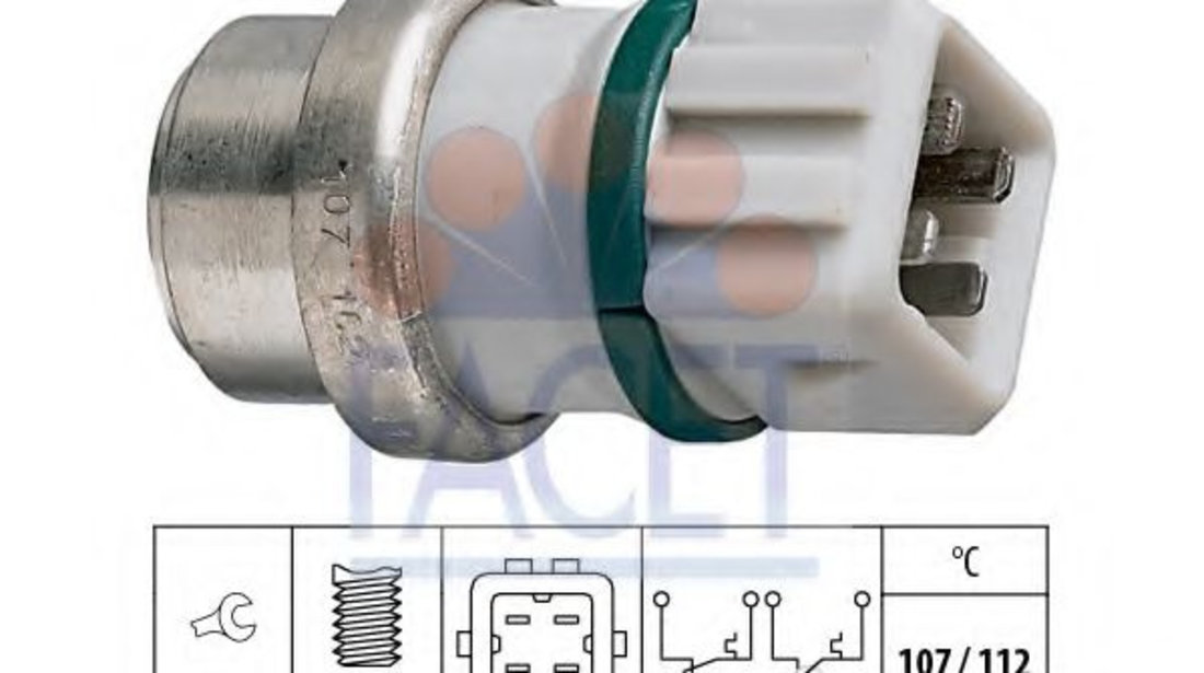 Comutator temperatura, racire VW TRANSPORTER IV platou / sasiu (70XD) (1990 - 2003) FACET 7.4104 piesa NOUA