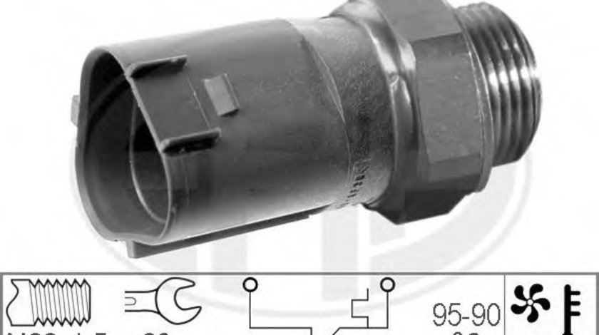 Comutator temperatura, ventilator radiator VW BORA Combi (1J6) (1999 - 2005) ERA 330199 piesa NOUA