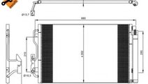 Condensator, climatizare BMW Seria 4 Cupe (F32, F8...