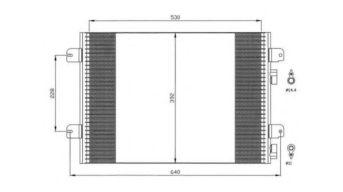 Condensator, climatizare Dacia LOGAN (LS_) 2004-2016 #3 08093031