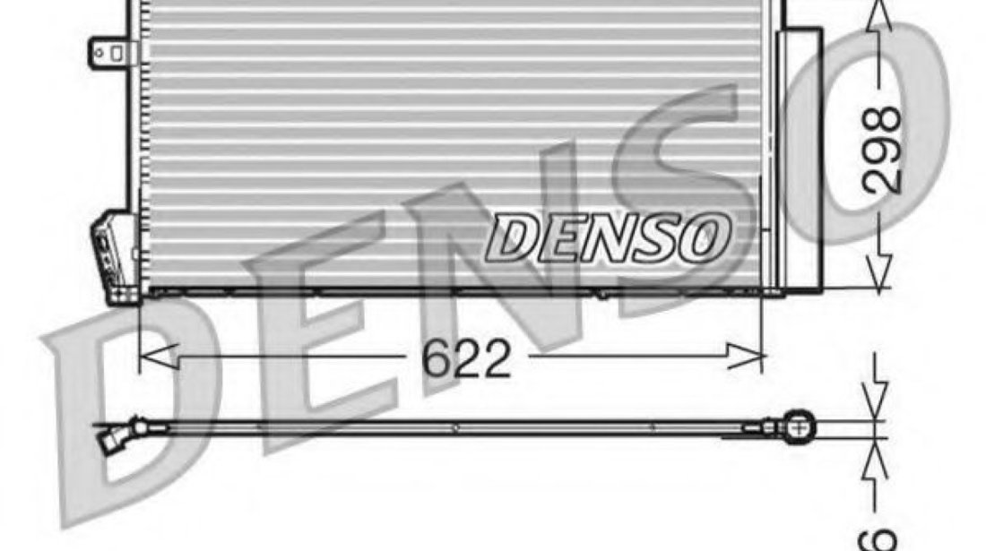 Condensator, climatizare FIAT PRATICO platou / sasiu (263) (2010 - 2016) DENSO DCN09018 piesa NOUA