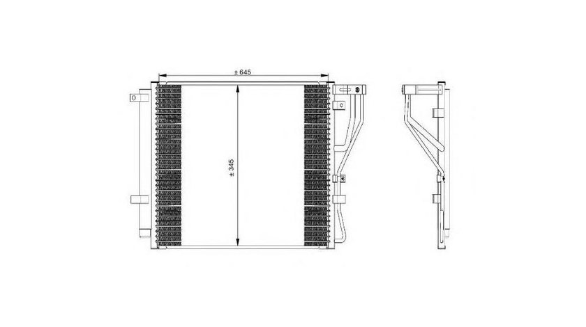 Condensator, climatizare Kia CARENS III (UN) 2006-2016 #2 35980