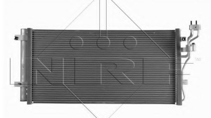 Condensator, climatizare KIA MAGENTIS (MG) (2005 - 2016) NRF 350003 piesa NOUA