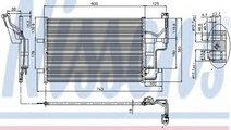 Condensator, climatizare MAZDA 3 (BK) (2003 - 2009...