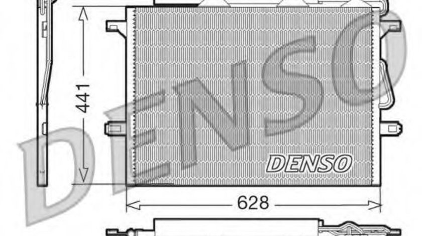 Condensator, climatizare MERCEDES CLS (C218) (2011 - 2016) DENSO DCN17018 piesa NOUA
