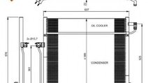 Condensator, climatizare MERCEDES GLS (X166) (2015...