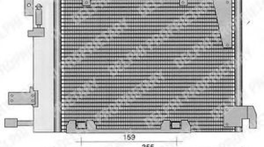 Condensator, climatizare OPEL ASTRA G Combi (F35) (1998 - 2009) DELPHI TSP0225221 piesa NOUA