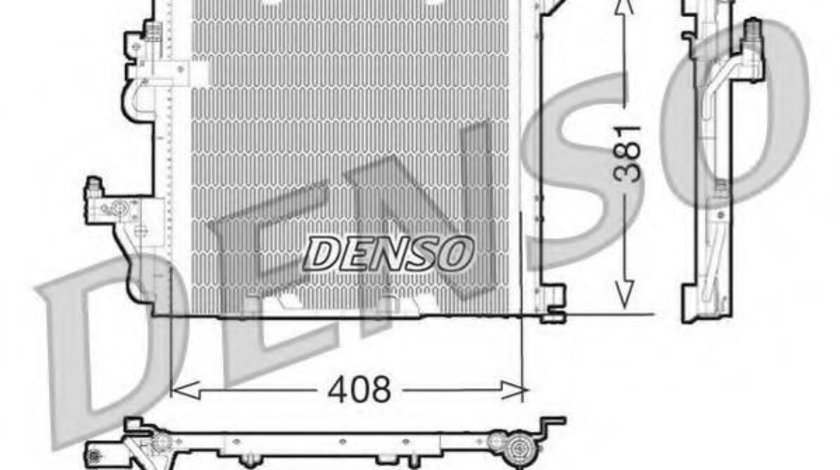 Condensator, climatizare OPEL ASTRA H (L48) (2004 - 2016) DENSO DCN20012 piesa NOUA