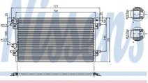 Condensator, climatizare RENAULT LAGUNA II (BG0/1)...