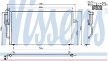 Condensator, climatizare VOLVO S40 I (VS) (1995 - ...