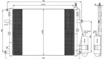 Condensator, climatizare VOLVO XC90 I (2002 - 2016...