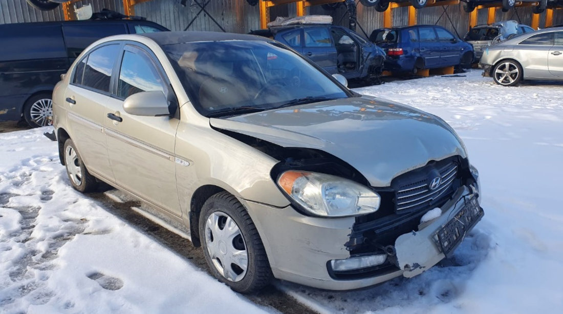 Conducta AC Hyundai Accent 2007 berlina 1.5 d