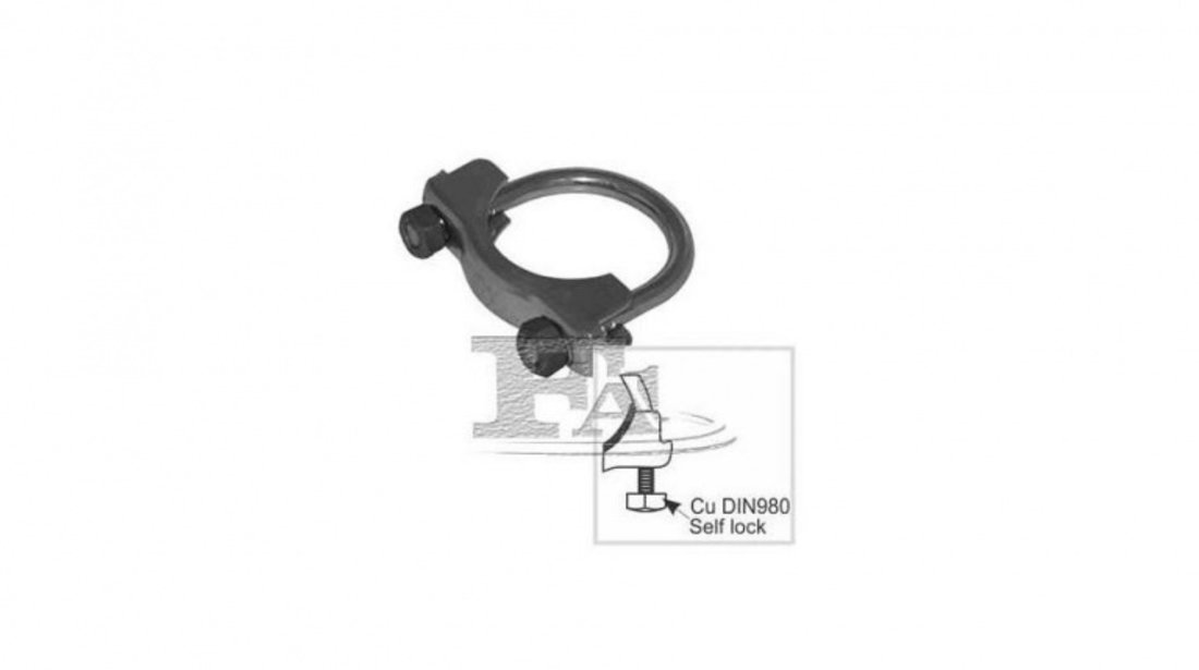 Conector teava esapament Alfa Romeo 147 (2001-2010) [937] #2 03495911