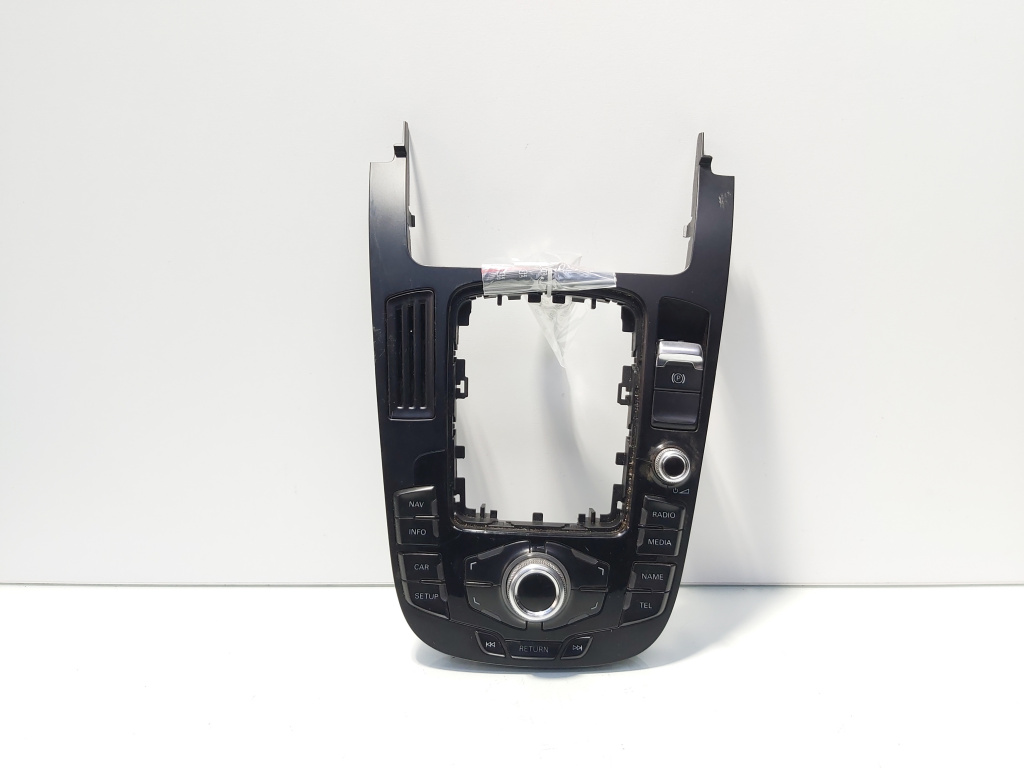 Consola centrala cu butoane si comenzi, cod 8T0919611WFX, Audi A4 Avant (8K5, B8) (id:674871)