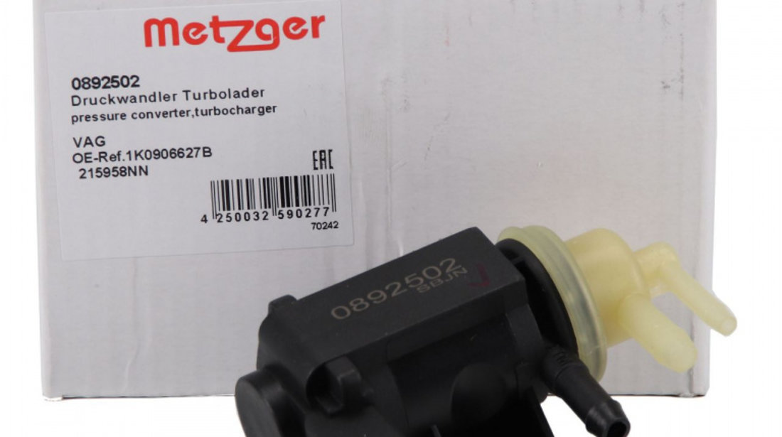 Convertizor De Presiune Turbocompresor Metzger Volkswagen Tiguan 2 2016→ 0892502