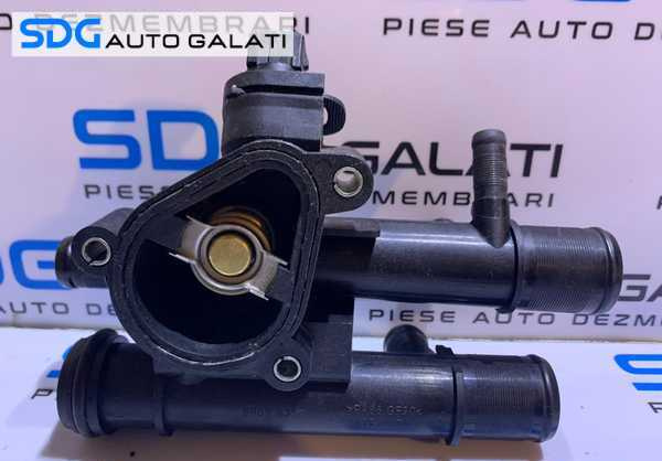 Corp Carcasa Termostat cu Senzor Temperatura Apa Renault Vel Satis 2.2 DCI 2001 - 2009