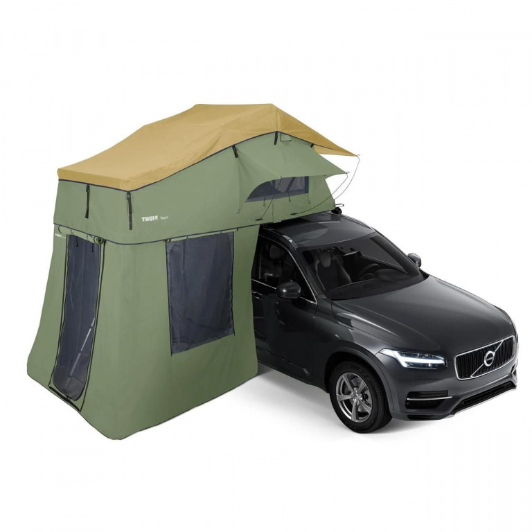 Cort auto, Thule Autana 3, cu prindere pe plafon, Olive Green, cu anexa