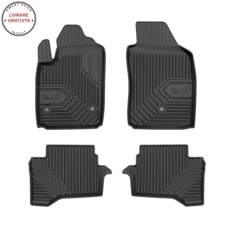 Covorase auto tip tavita Fiat 500e I Electric fabricatie 2015 - 2020, caroserie hatchback #1