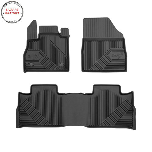 Covorase auto tip tavita Renault Espace V fabricatie 04.2015 - prezent, caroserie van #1- livrare gr...