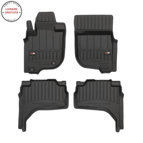 Covorase tip tavita 3D Mitsubishi L200, caroserie Pick-up, fabricatie 2019 - prezent, Facelift #1