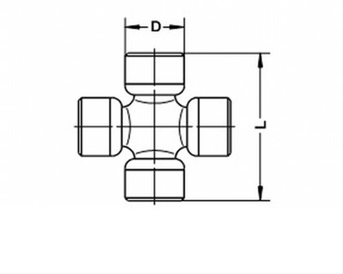 Cruce Cardan Gkn Spidan Mazda U 940