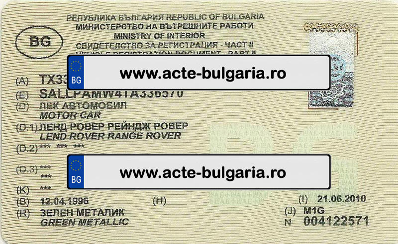 Cum arata actele pe Bulgaria? #75640 - 4Tuning Help